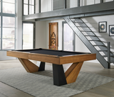 Annex 8' Pool Table (Brushed Walnut)_3