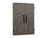 Alta Dartboard Cabinet (Charcoal)-Dartboard Cabinet - Bristle