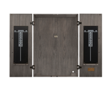 Alta Dartboard Cabinet (Charcoal)-Dartboard Cabinet - Bristle