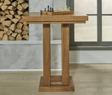 Alta Pub Table (Brushed Walnut)-Pub Table