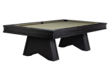 Ann Arbor 8' Pool Table (Black Ash)-Pool Table