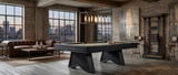 Ann Arbor 8' Pool Table (Black Ash)-Pool Table