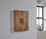 Knoxville Dartboard Cabinet (Acacia)-Dartboard Cabinet - Bristle