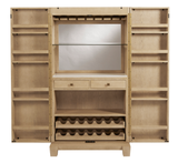 Port Royal Wine & Spirit Cabinet (White Oak)_3