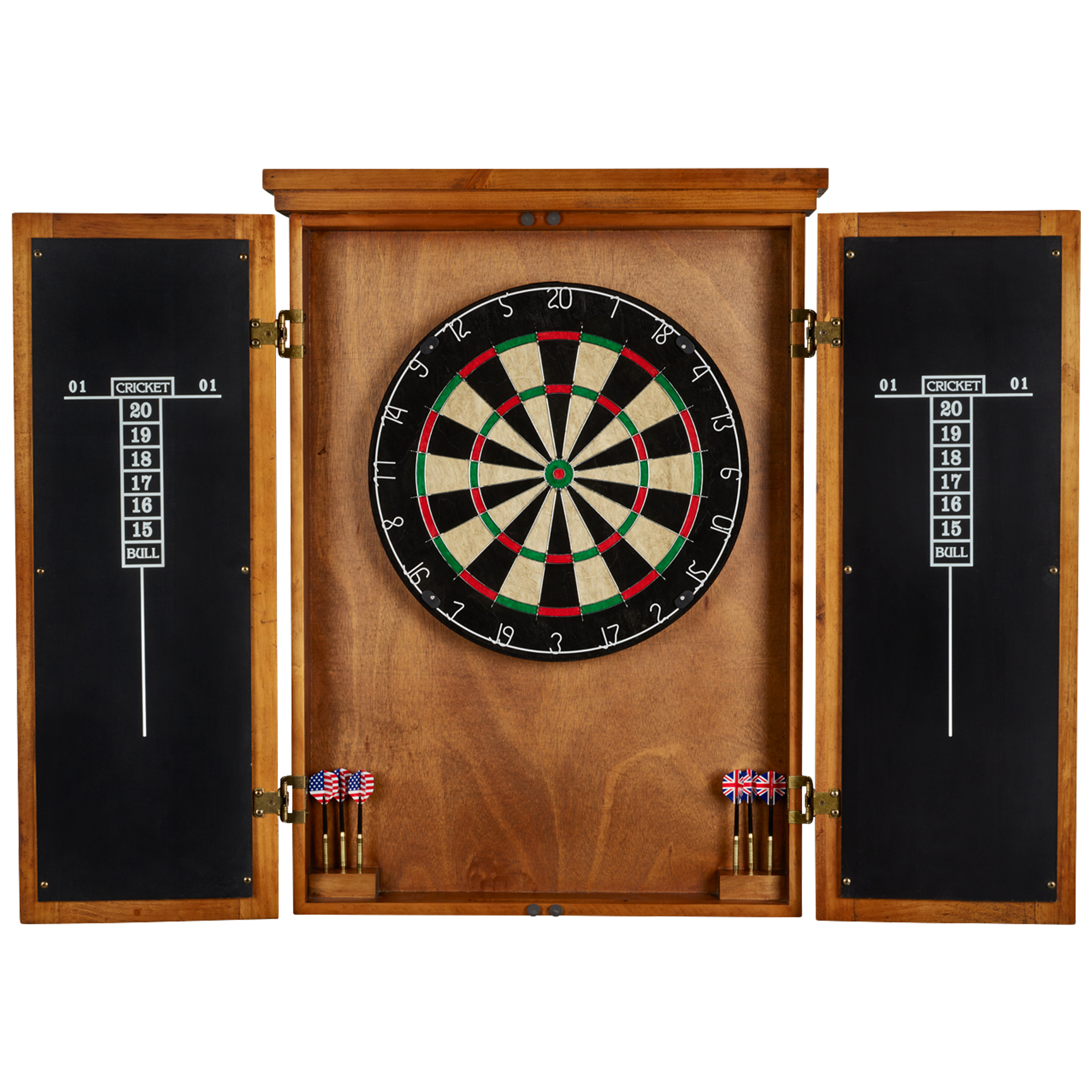 Turnberry Dartboard Cabinet (Reclaimed Rustic) | American Heritage