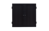 Vienna Dartboard Cabinet (Black)_2