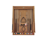 Alta Wall Mounted Cue Rack 12 (Brushed Walnut)_1