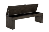 Dining Storage Bench (Charcoal)