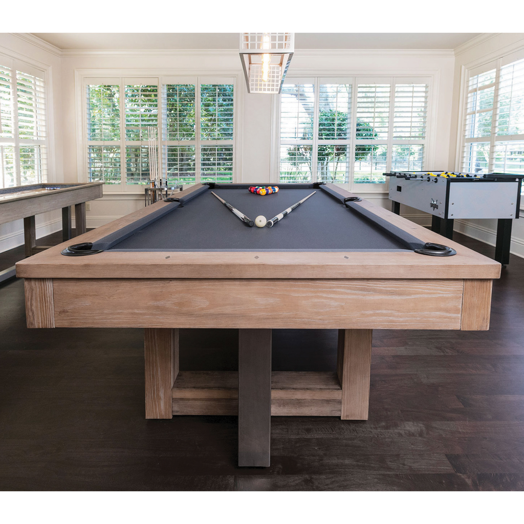 Abbey 8' Pool Table (Antique Grey) | American Heritage Billiards