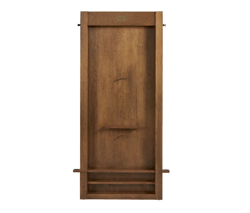 Alta Wall Mounted Cue Rack 6 (Brushed Walnut)_2