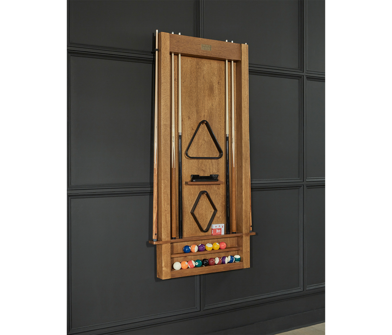 Alta Wall Mounted Cue Rack 6 (Brushed Walnut)_5