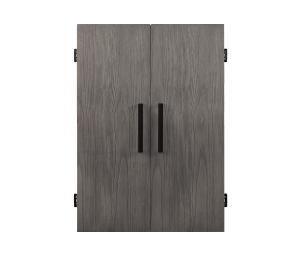Alta Dartboard Cabinet (Charcoal)-Dartboard Cabinet - Bristle