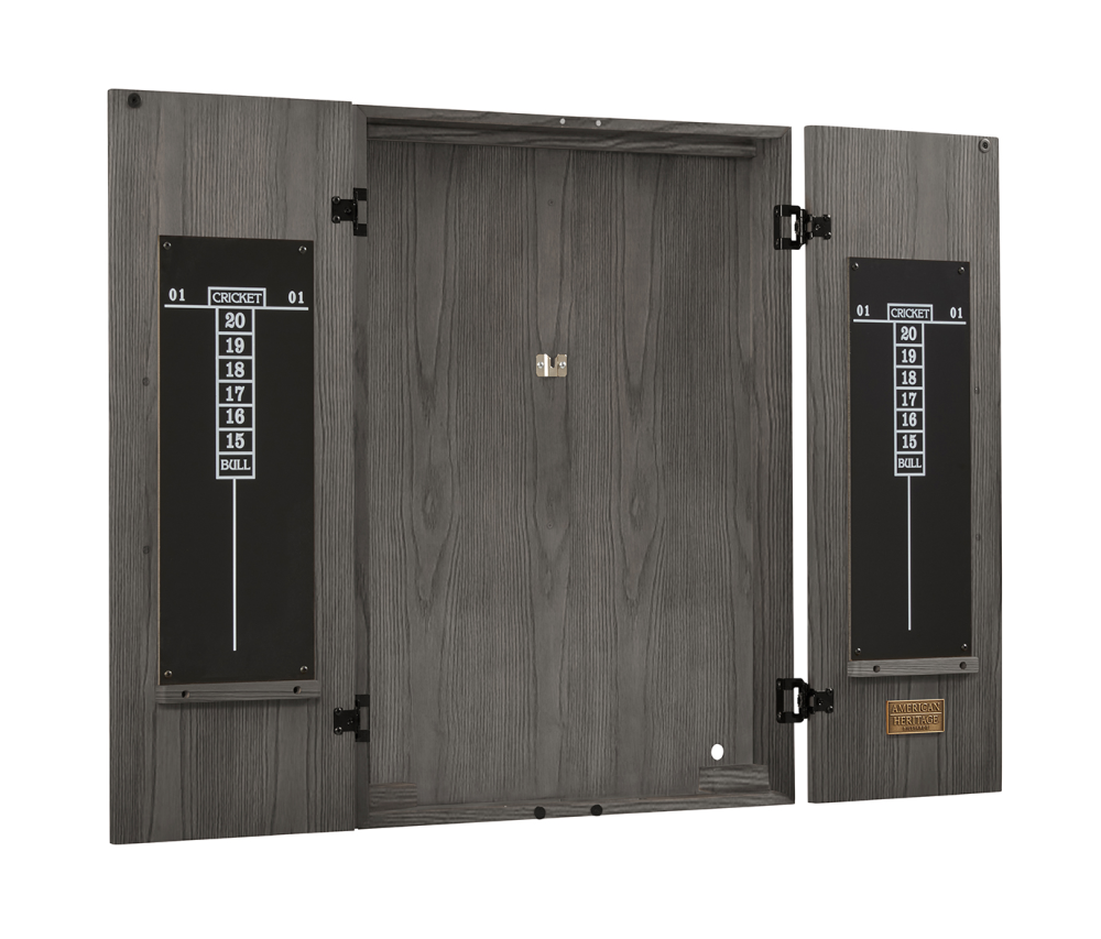 Alta Dartboard Cabinet (Charcoal) | American Heritage Billiards
