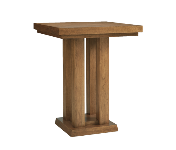 Alta Pub Table (Brushed Walnut)-Pub Table