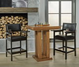 Alta Pub Table (Brushed Walnut)-Pub Table