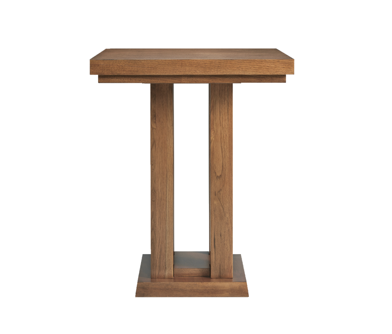 Alta Pub Table (Brushed Walnut)-Pub Table