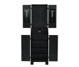 Alta Standup Dartboard (Black Ash)-Dartboard Cabinet - Bristle