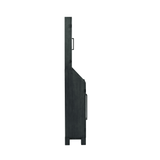 Alta Standup Dartboard (Black Ash)-Dartboard Cabinet - Bristle