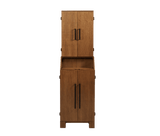 Alta Standup Dartboard (Brushed Walnut)-Dartboard Cabinet - Bristle