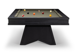 Ann Arbor 8' Pool Table (Black Ash)-Pool Table