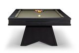 Ann Arbor 8' Pool Table (Black Ash)-Pool Table