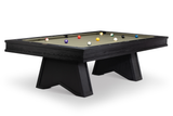 Ann Arbor 8' Pool Table (Black Ash)-Pool Table