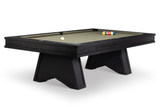 Ann Arbor 8' Pool Table (Black Ash)-Pool Table