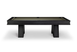 Ann Arbor 8' Pool Table (Black Ash)-Pool Table