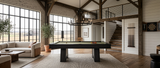 Ann Arbor 8' Pool Table (Black Ash)-Pool Table