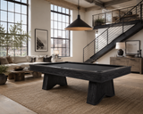 Ann Arbor 8' Pool Table (Black Ash)-Pool Table