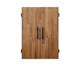 Knoxville Dartboard Cabinet (Acacia)-Dartboard Cabinet - Bristle