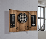 Knoxville Dartboard Cabinet (Acacia)-Dartboard Cabinet - Bristle