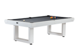 Lanai 8' Outdoor Pool Table (Pearl White)-Pool Table