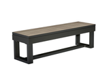 Lanai Outdoor Bench (Obsidian Black)-Storage Bench