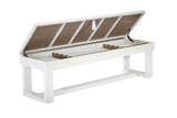Lanai Outdoor Full Set (Pearl White)-Pool Table Set