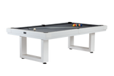 Lanai Outdoor Full Set (Pearl White)-Pool Table Set