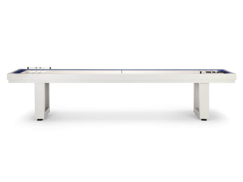 Lanai Outdoor Shuffleboard Table (Pearl White)-Shuffleboard Table