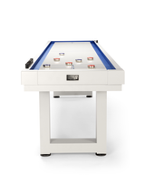 Lanai Outdoor Shuffleboard Table (Pearl White)-Shuffleboard Table