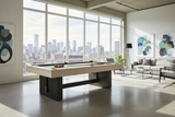 Vancouver 8' Pool Table (Natural Ash & Black Ash)-Pool Table