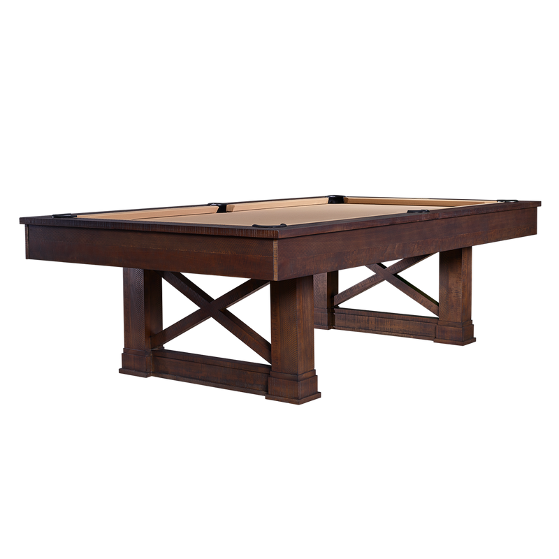 Farmhouse 8' Pool Table (Cappuccino)_1
