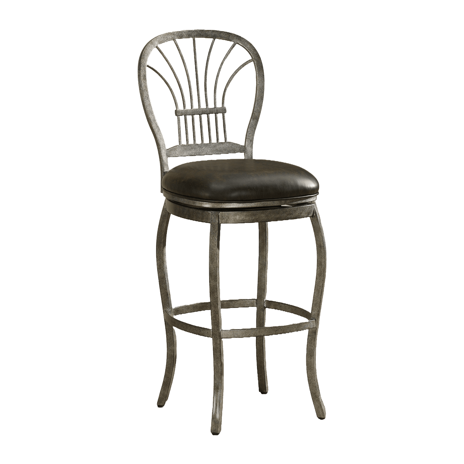 Harper Dual Height Stool (Rustic Pewter) | American Heritage Billiards