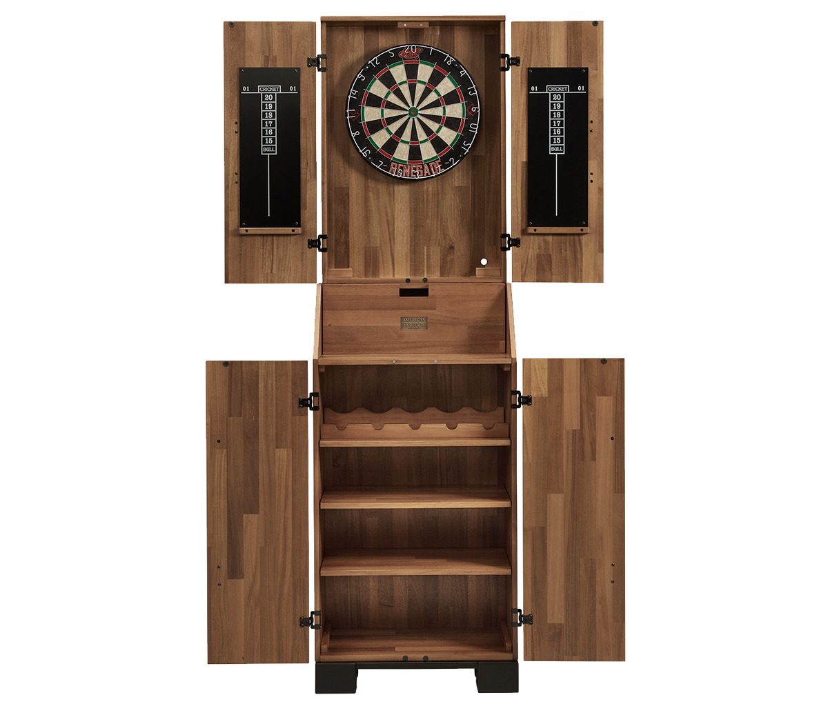 Knoxville Standup Dartboard (Acacia) | American Heritage Billiards Knoxville Standup Dartboard (Acacia) | American Heritage Billiards