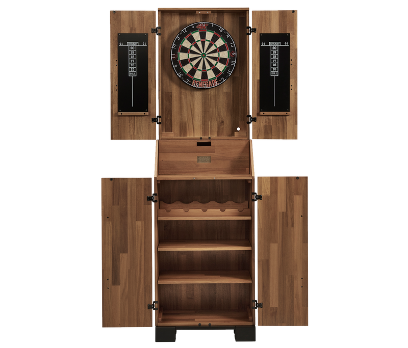 Knoxville Standup Dartboard (Acacia) | American Heritage Billiards Knoxville Standup Dartboard (Acacia) | American Heritage Billiards