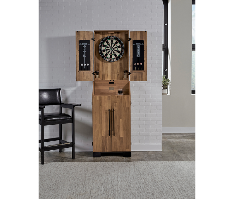 Knoxville Standup Dartboard (Acacia) | American Heritage Billiards Knoxville Standup Dartboard (Acacia) | American Heritage Billiards