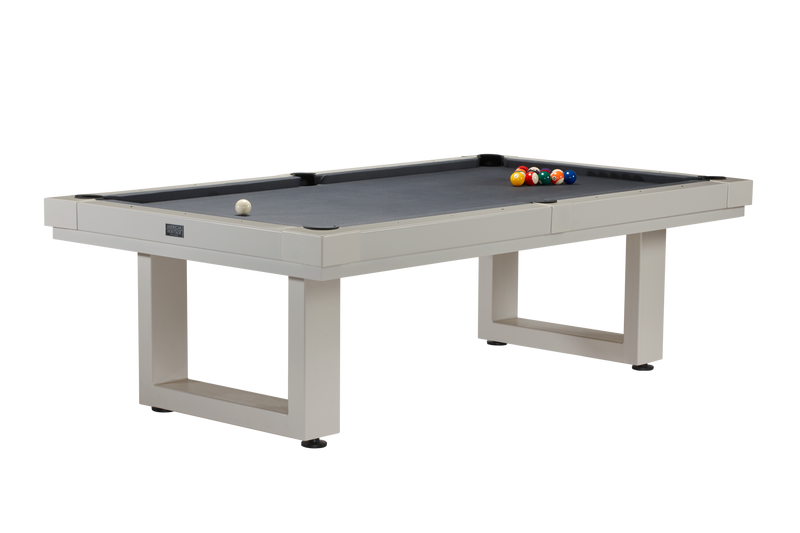 Lanai 8' Outdoor Pool Table (Oyster Grey)_2