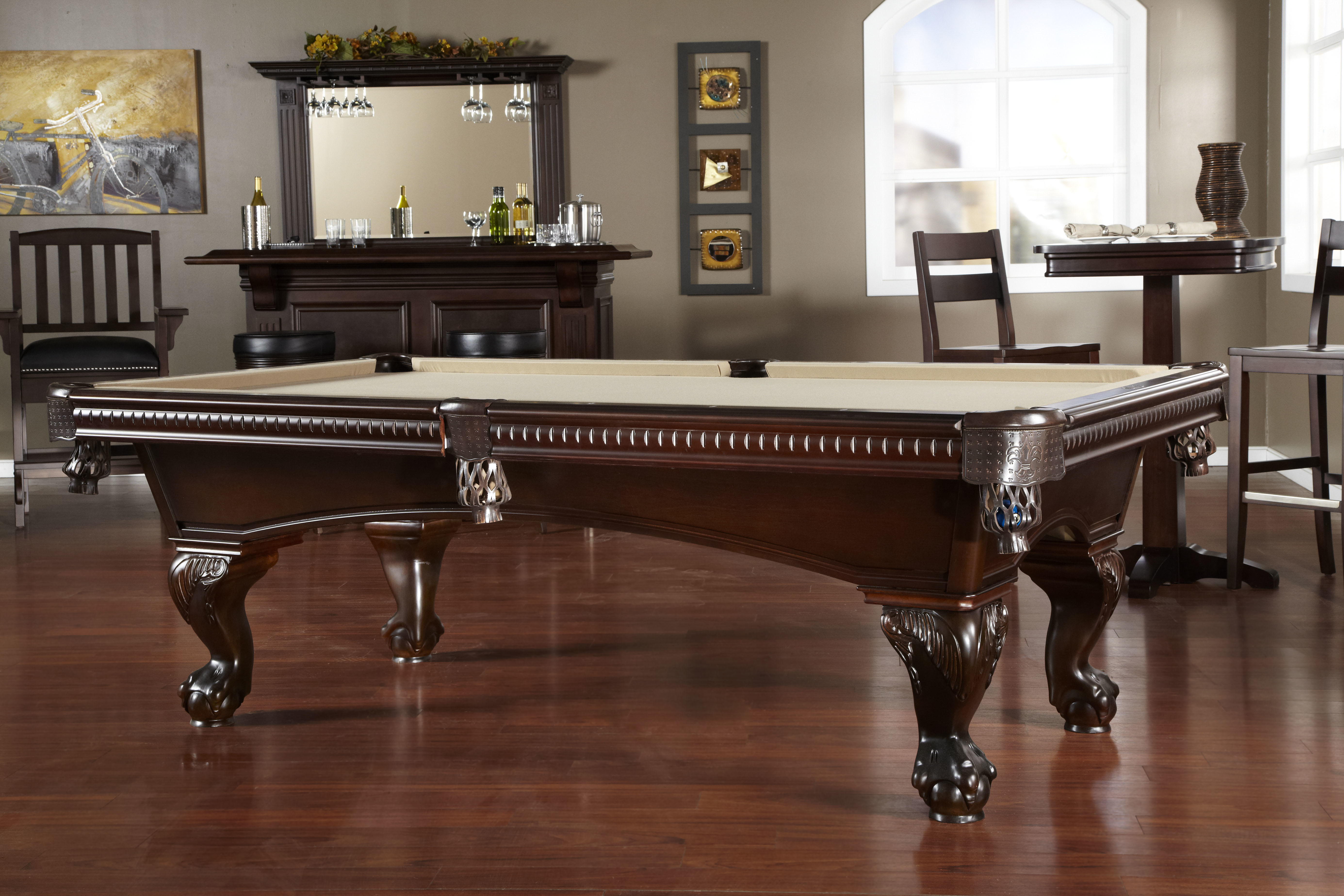 Marietta 8' Pool Table (Sierra) | American Heritage Billiards