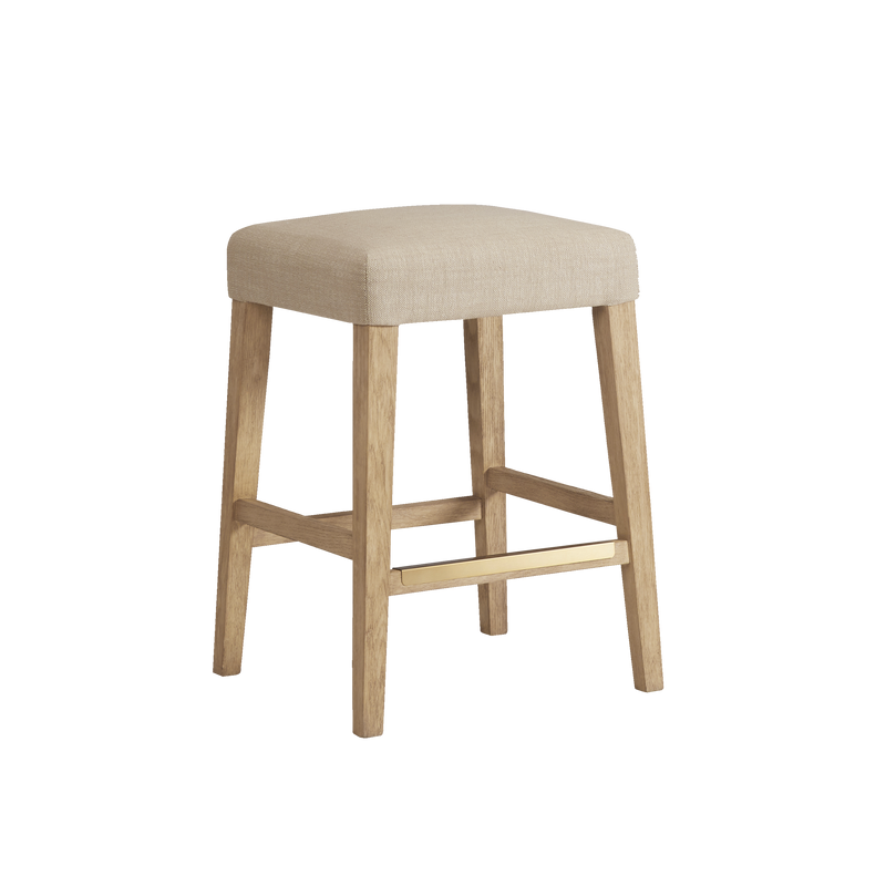 Port Royal Backless Stool (White Oak)_1