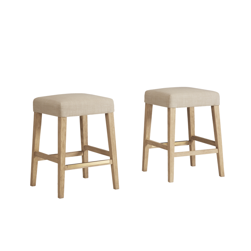 Port Royal Backless Stool (White Oak)_3