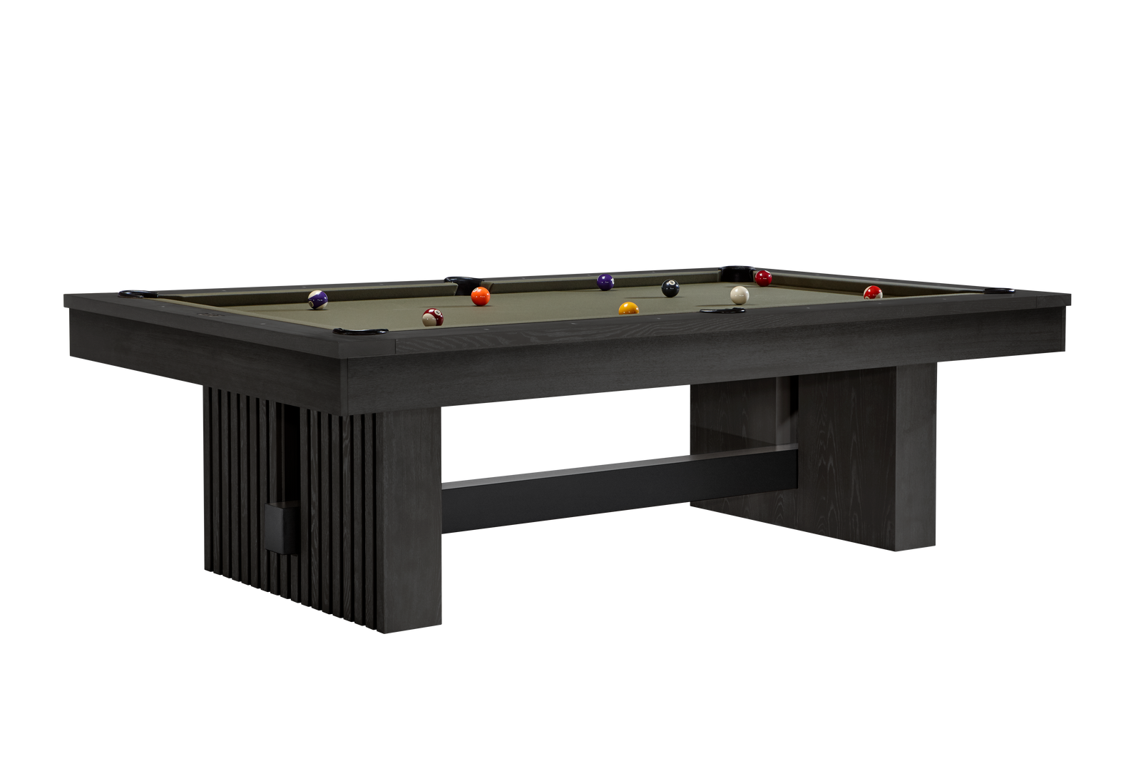 Vancouver 8' Pool Table (Black Ash) | American Heritage Billiards