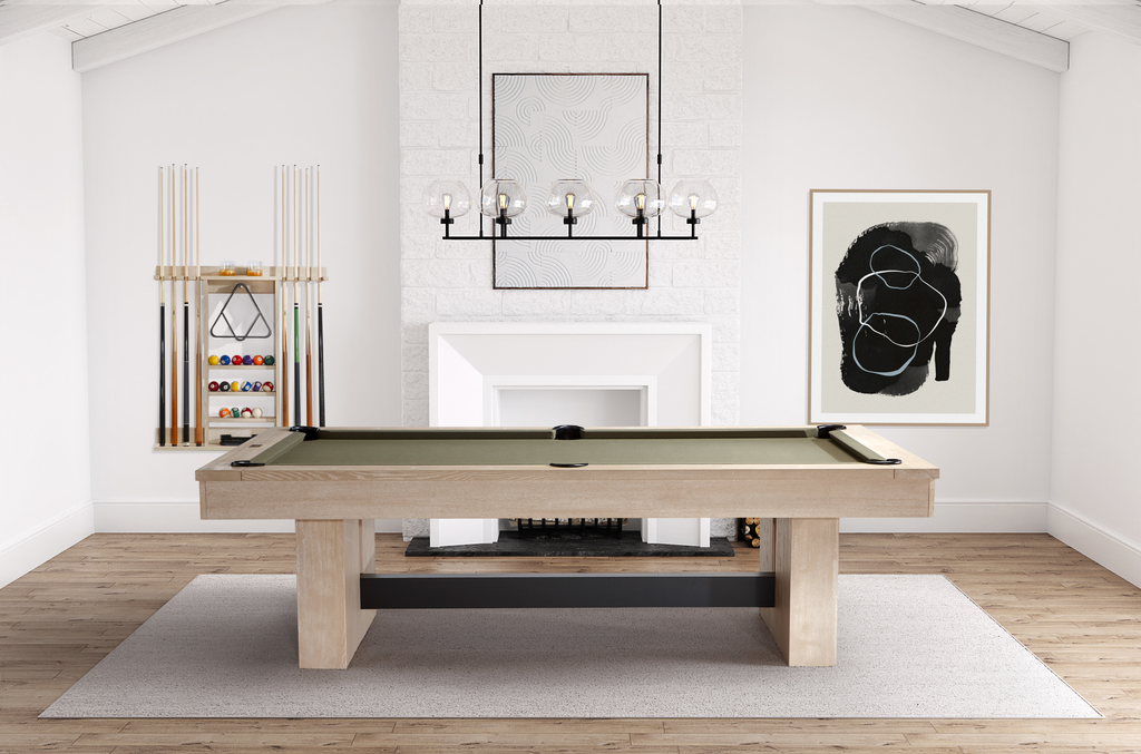 Vancouver 8' Pool Table (Natural Ash) | American Heritage Billiards